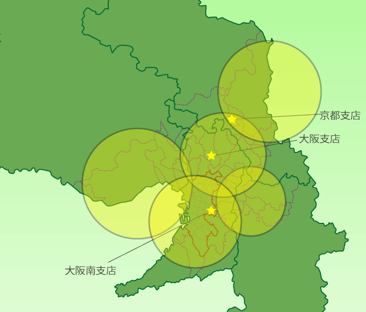 大阪エリア